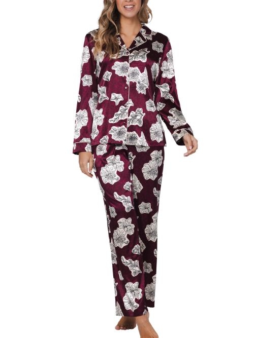 Pastunette Femme rouge foncé pyjama