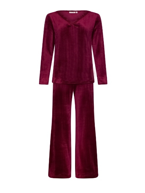 Pastunette Femme rouge foncé pyjama