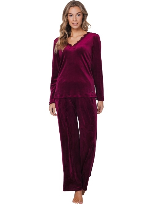 Pastunette Femme rouge foncé pyjama