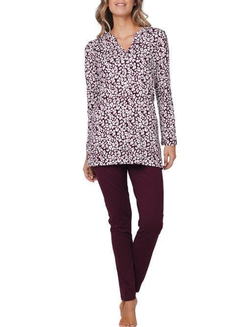 Pastunette Femme rouge foncé pyjama