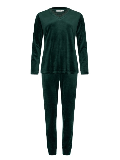 Pastunette Femme vert pyjama