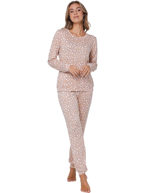 Rebelle Femme beige pyjama