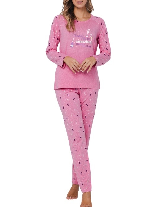Rebelle Femme rose pyjama