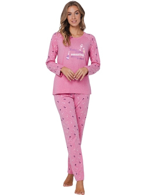 Rebelle Femme rose pyjama