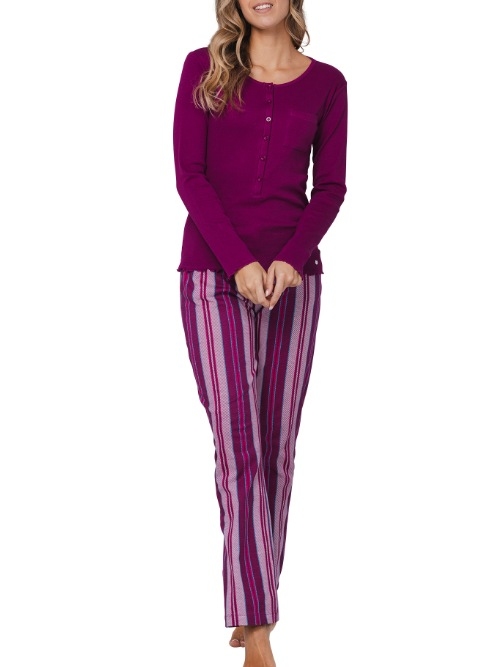 Rebelle Femme rouge foncé pyjama