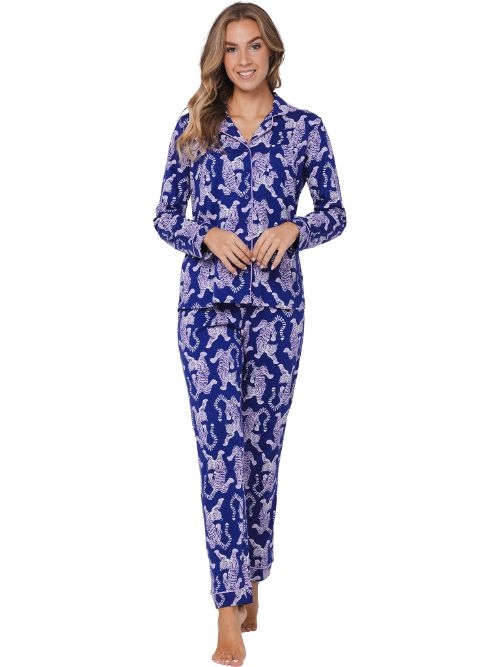 Rebelle Femme violet pyjama