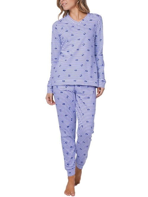 Rebelle Femme violet pyjama