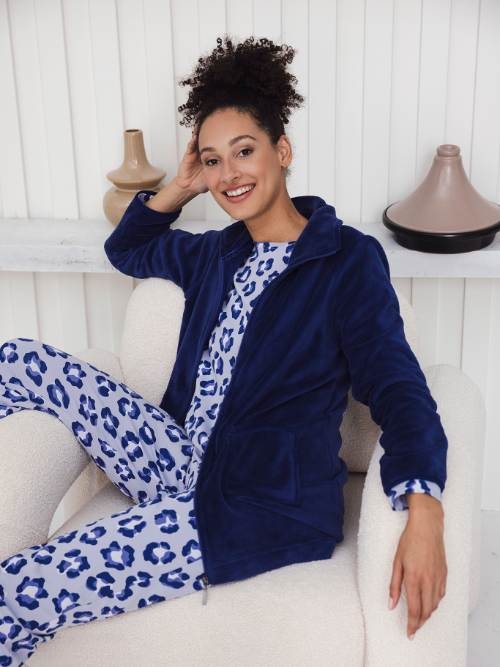 Rebelle Femme violet pyjama