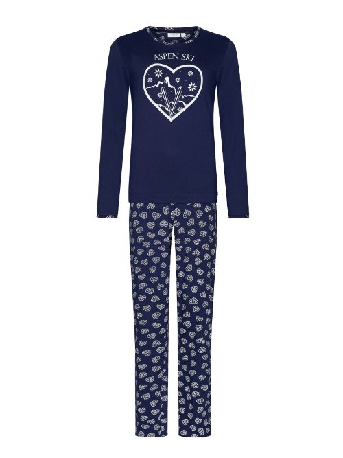 Rebelle Femme bleu marine pyjama