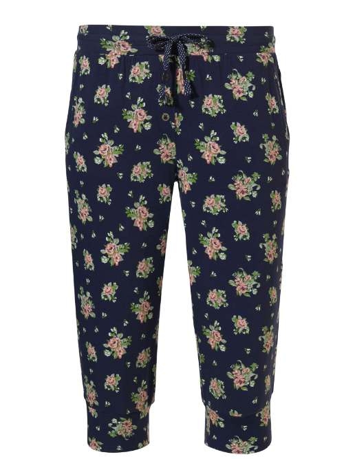 Pastunette Femme bleu marine pantalon de pyjama