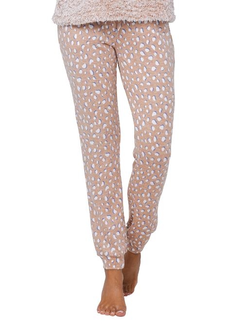 Rebelle Femme beige pantalon de pyjama