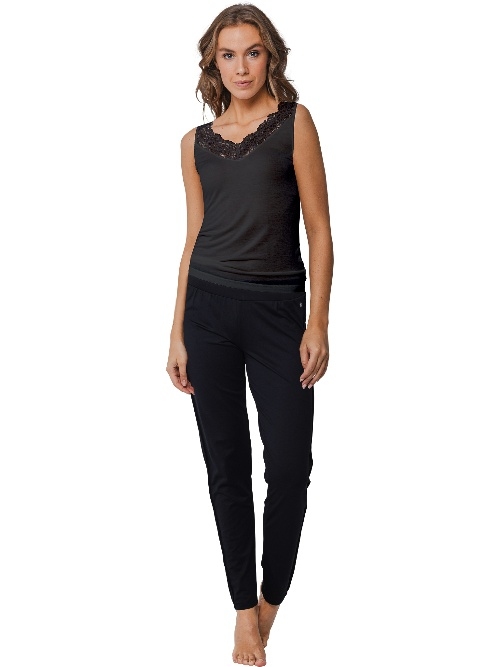 Pastunette Femme noir chemise de nuit