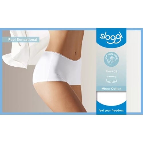 Sloggi Feel Sensational blanc shortie