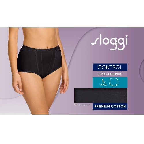 Sloggi Control noir slip