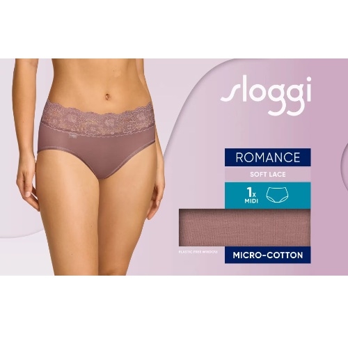 Sloggi Romance marron slip