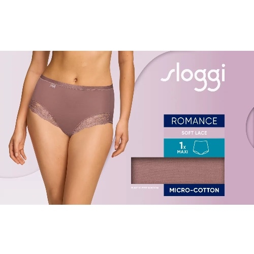 Sloggi Romance marron slip