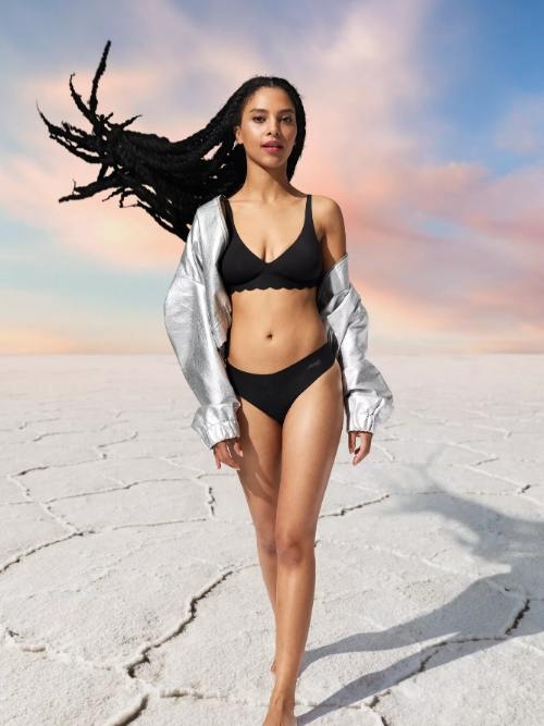 Sloggi Zero Microfibre noir soutien-gorge sans forme