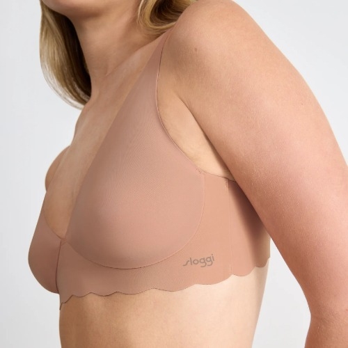 Sloggi Zero Microfibre marron soutien-gorge sans forme