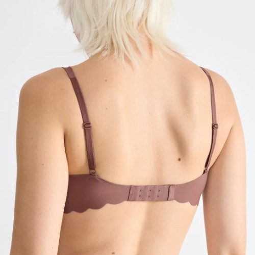 Sloggi Zero Microfibre marron soutien-gorge sans forme