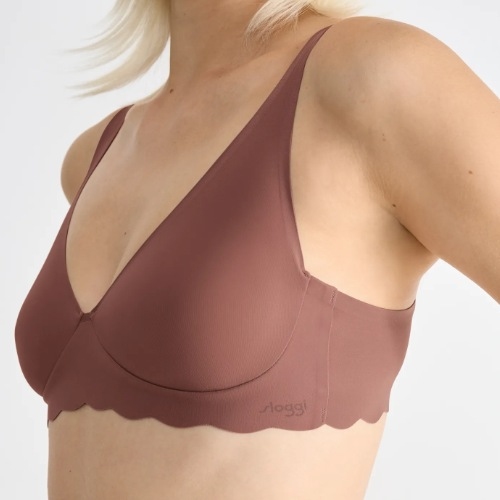 Sloggi Zero Microfibre marron soutien-gorge sans forme