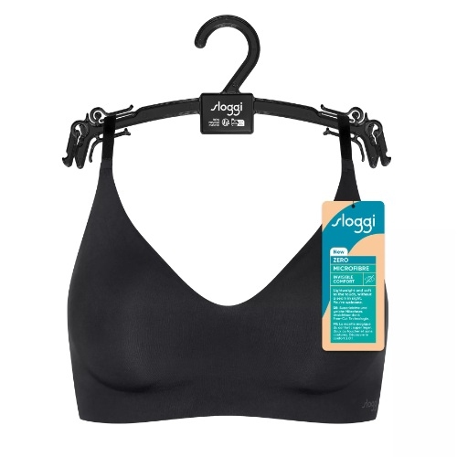 Sloggi Zero Microfibre noir soutien-gorge sans forme