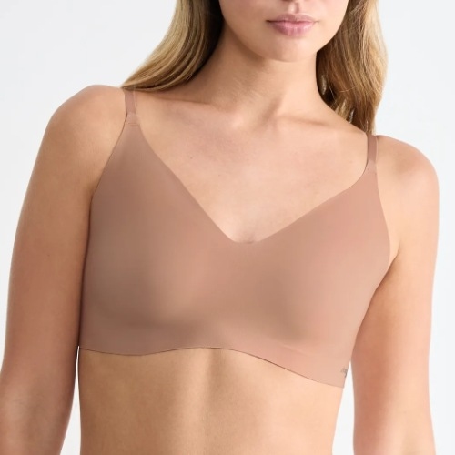 Sloggi Zero Microfibre marron soutien-gorge sans forme