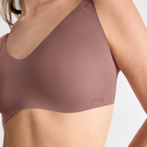 Sloggi Zero Microfibre marron soutien-gorge sans forme