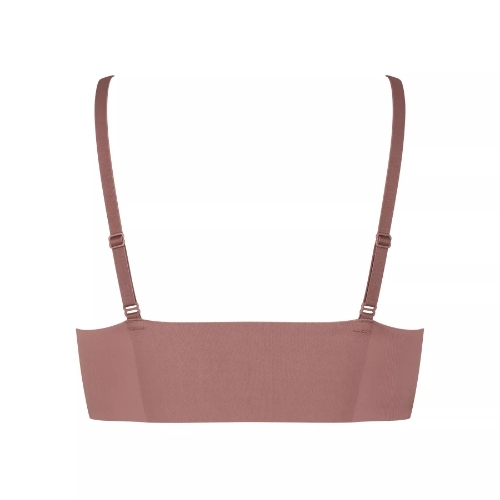 Sloggi Zero Microfibre marron soutien-gorge sans forme