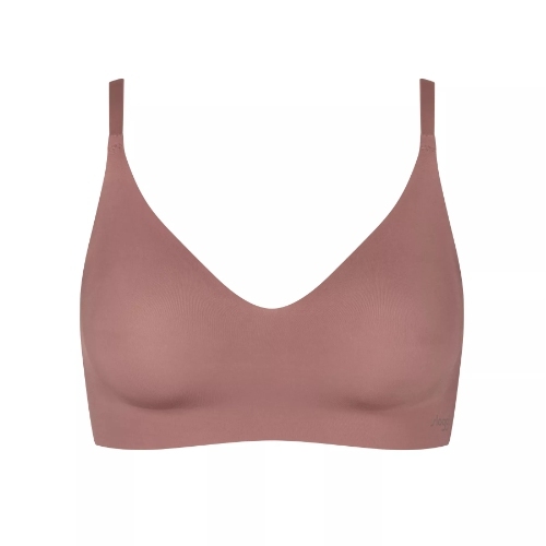 Sloggi Zero Microfibre marron soutien-gorge sans forme