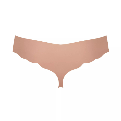 Sloggi Zero Microfibre marron culotte string