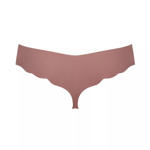 Sloggi Zero Microfibre marron culotte string