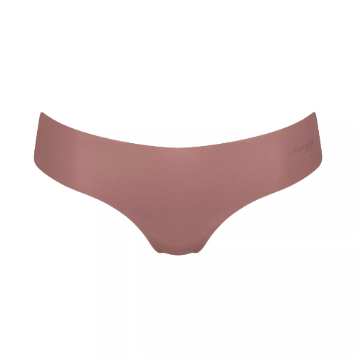 Sloggi Zero Microfibre marron culotte string