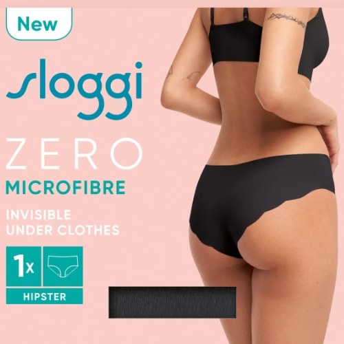 Sloggi Zero Microfibre noir shortie