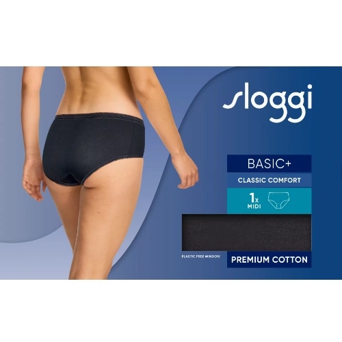 Sloggi Basic+ noir slip