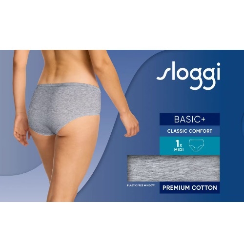 Sloggi Basic+ gris slip