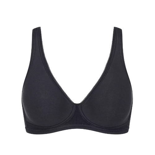 Sloggi Basic+ noir soutien-gorge sans forme