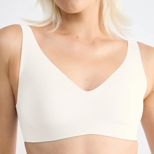 Sloggi Zero Feel blanc soutien-gorge sans forme