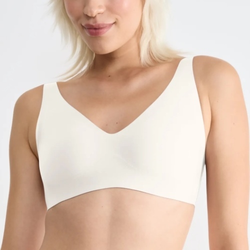 Sloggi Zero Feel blanc soutien-gorge sans forme