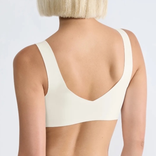 Sloggi Zero Feel blanc soutien-gorge sans forme
