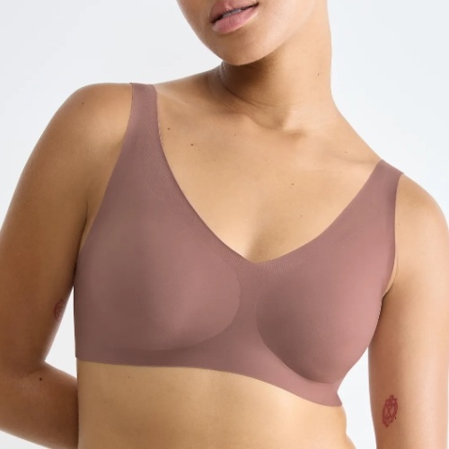 Sloggi Zero Feel marron soutien-gorge sans forme