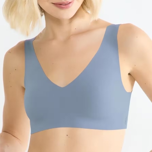 Sloggi Zero Feel bleu soutien-gorge sans forme