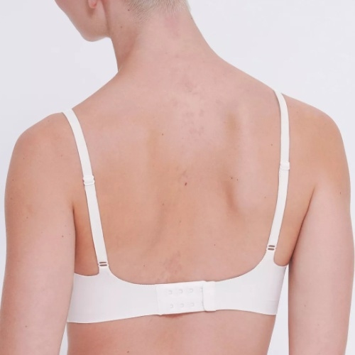 Sloggi Zero Feel blanc soutien-gorge sans forme
