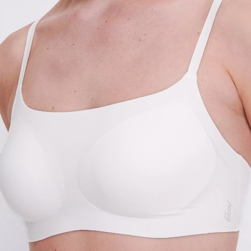 Sloggi Zero Feel blanc soutien-gorge sans forme
