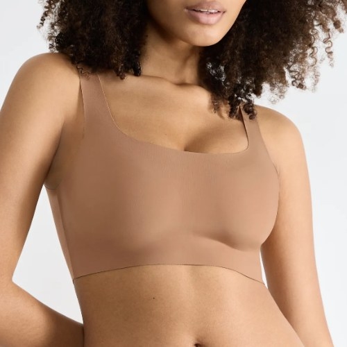 Sloggi Zero Feel marron soutien-gorge sans forme