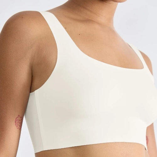 Sloggi Zero Feel blanc soutien-gorge sans forme
