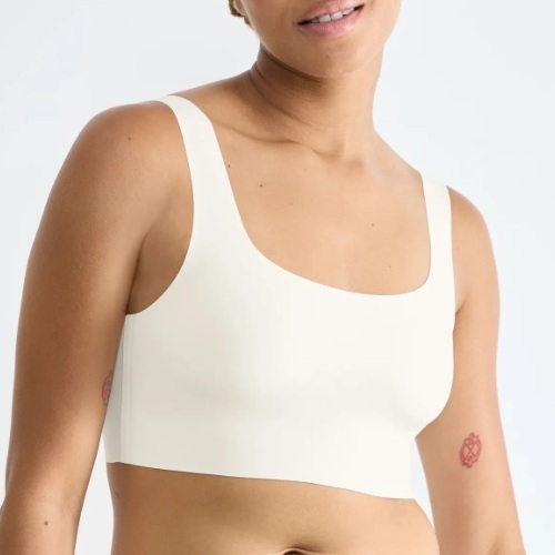 Sloggi Zero Feel blanc soutien-gorge sans forme