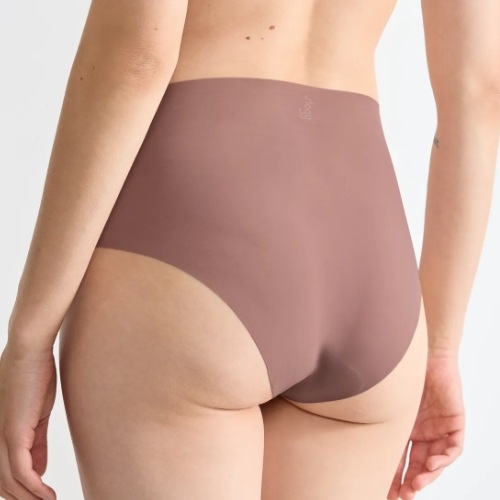 Sloggi Zero Feel marron haut slip