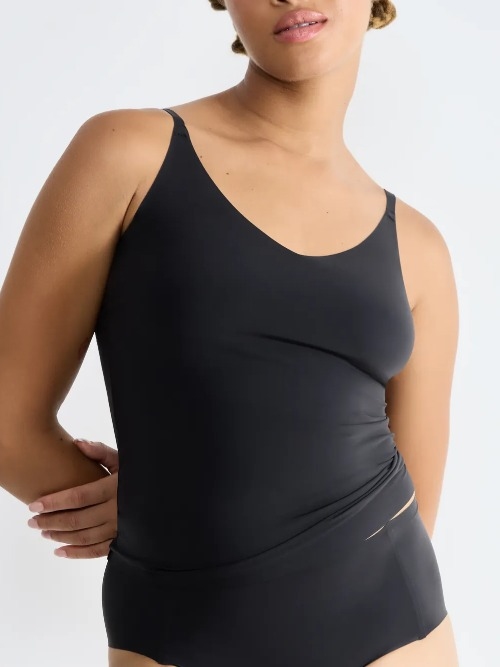 Sloggi Zero Feel noir top spaghetti