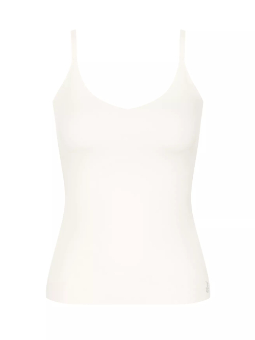 Sloggi Zero Feel blanc top spaghetti