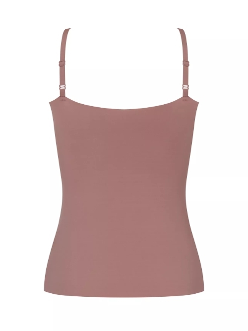 Sloggi Zero Feel marron top spaghetti